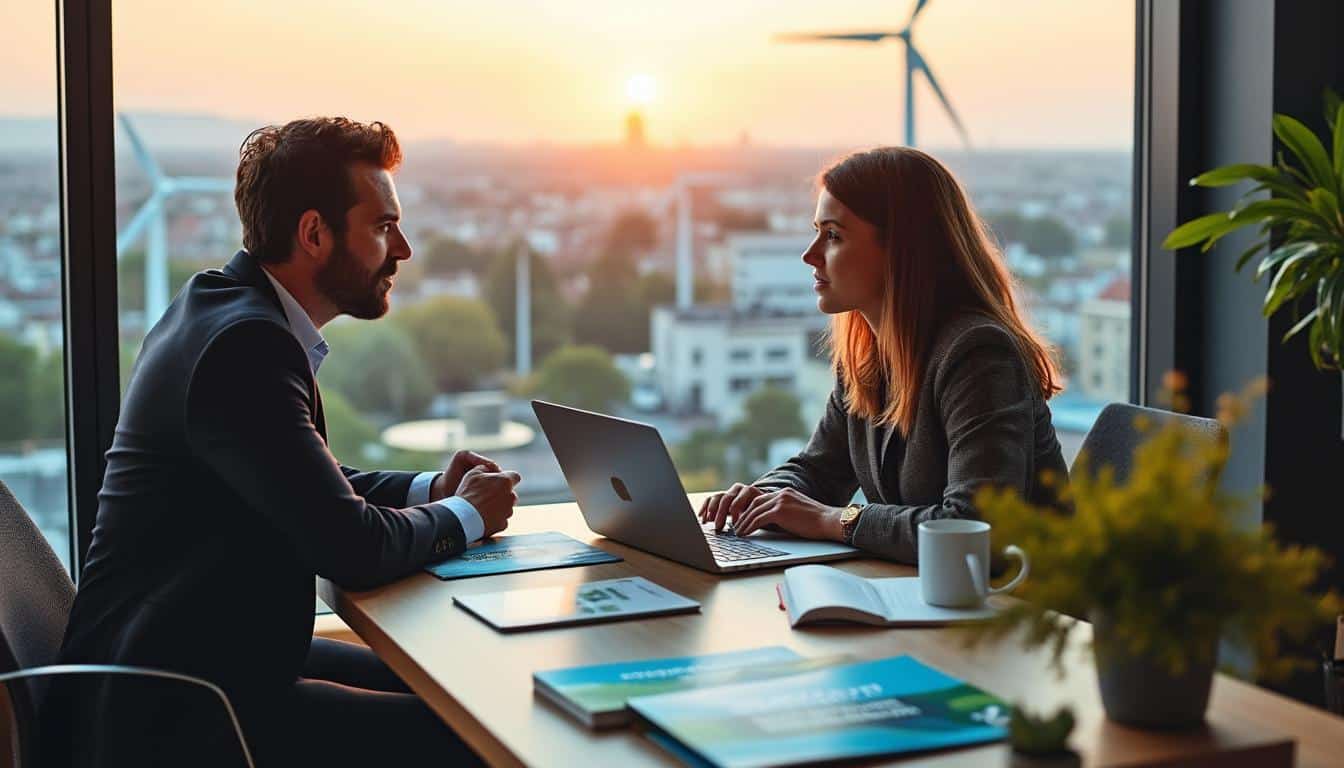 Illustration: Comprendre l’initiative et la mission d’une banque dédiée à la transition énergétique