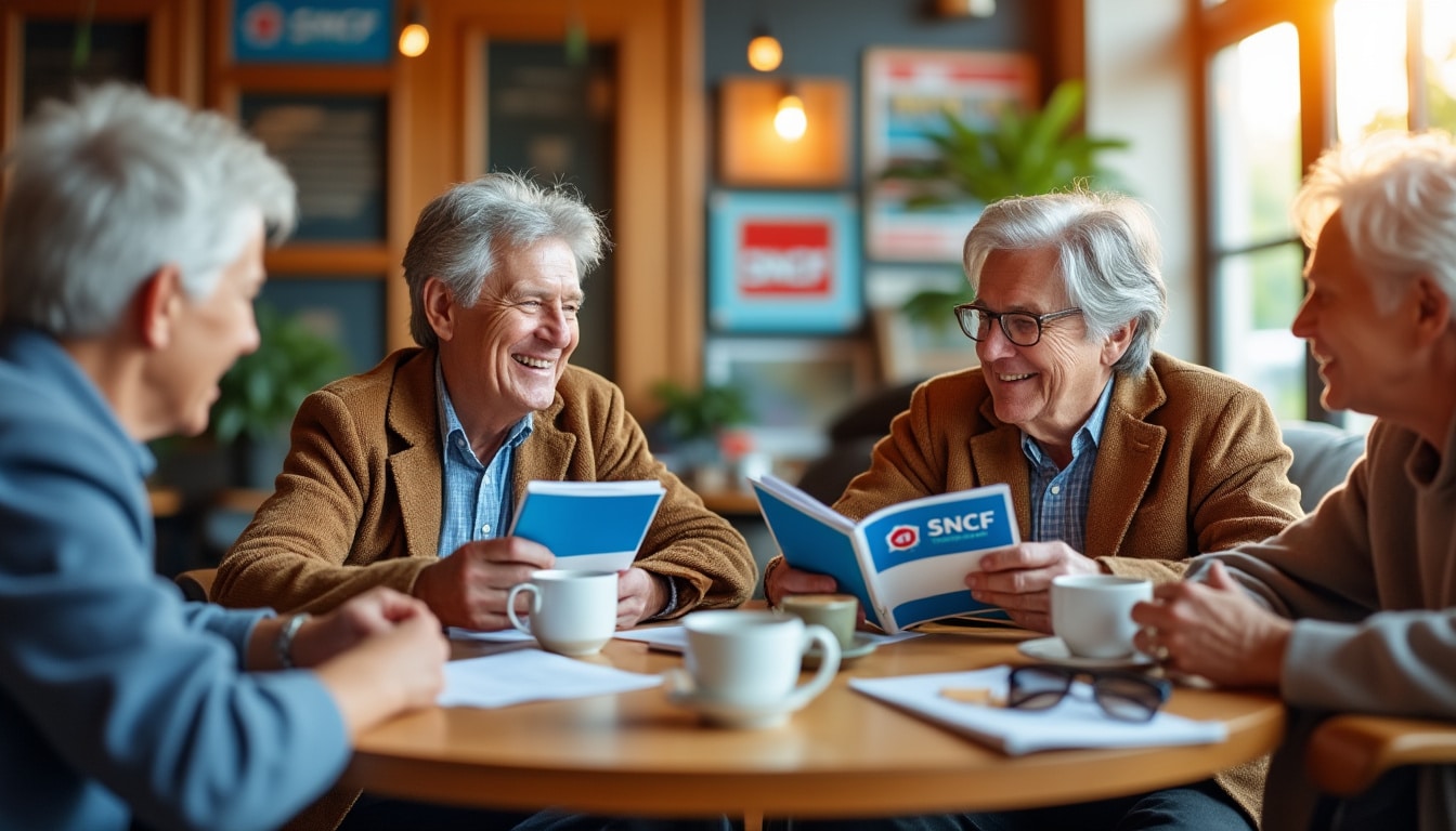 Illustration: Découvrir les prestations dédiées aux retraités de la SNCF