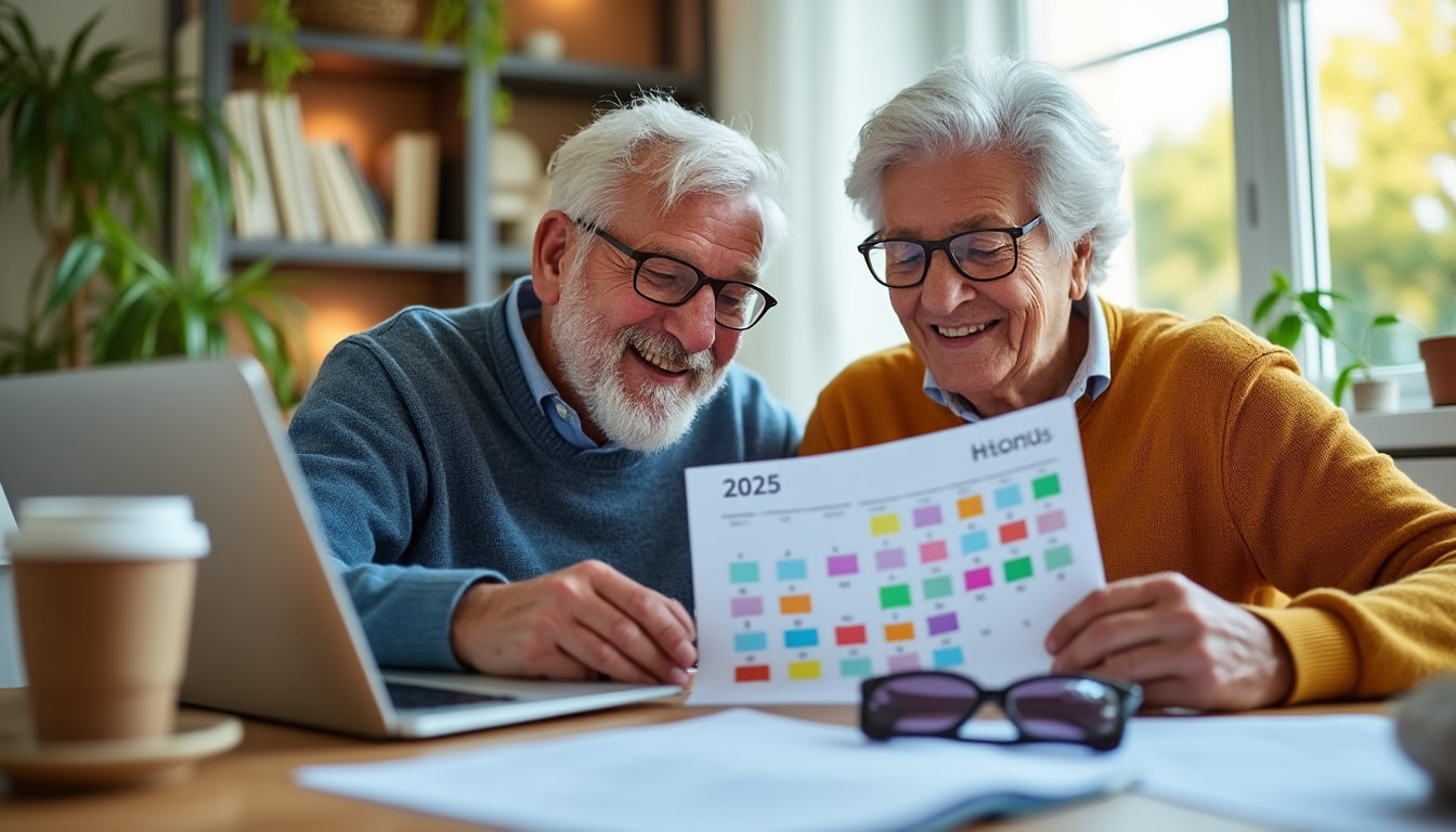 Illustration: Calendrier précis des paiements de retraite en 2025